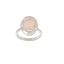 Imagen de Anillo Oval Cuarzo Rosa