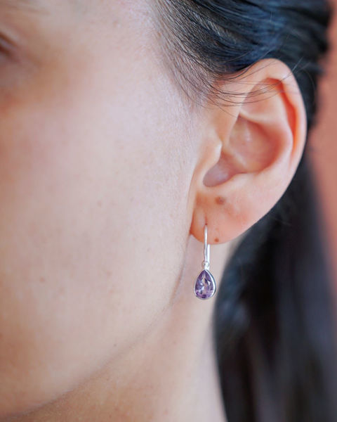 Imagen de Caravanas Malú Amatista