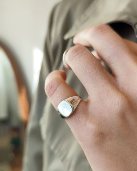 Imagen de Anillo cuadrado